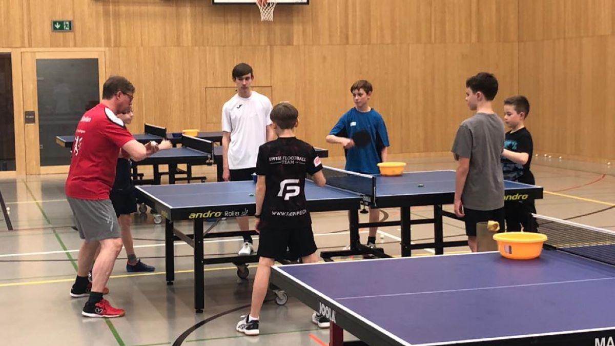 Ping Pong, Tischtennis 7-11 Jahre